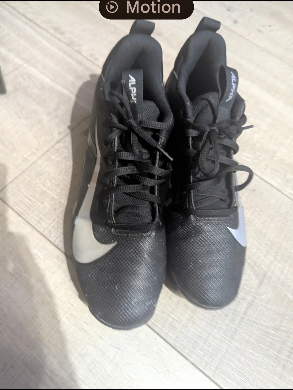 Nike alpha cleats